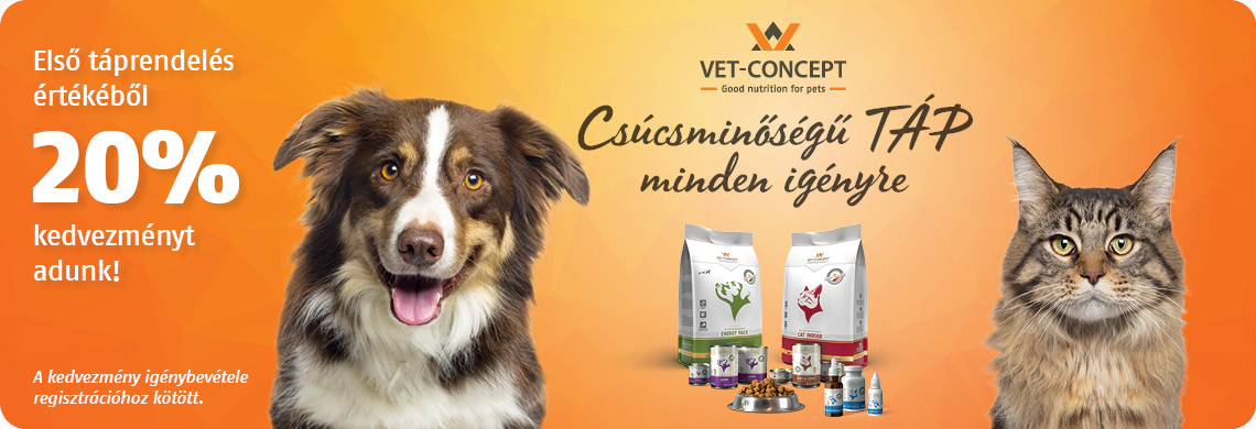Vet-Concept, csúcsminőségi tápok minden igényre